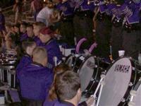 A Marching Band Drum Line